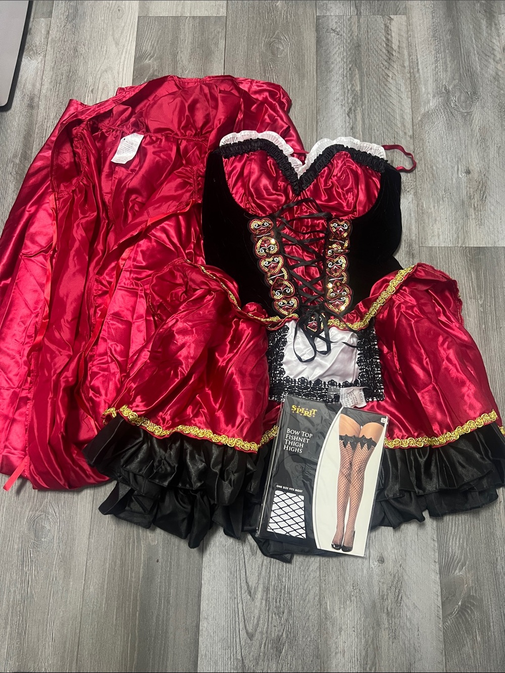 Dream Girl “Little Red” woman’s Halloween costume/ size XL